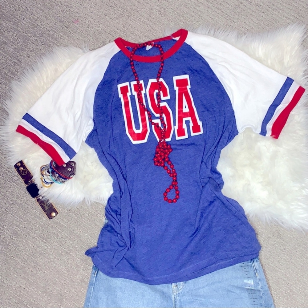 Alternative | USA Ringer Tee - Picture 5 of 5